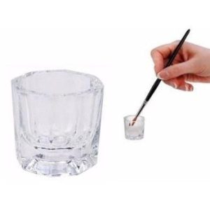Copo Vidro para misturar Pó ou Pigmentos