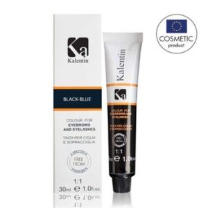 KLC - Tinta Pestanas Preto / Azul